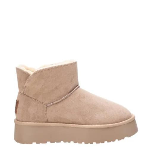 Γυναικεία μποτάκια XTI 142197 μπεζ suede