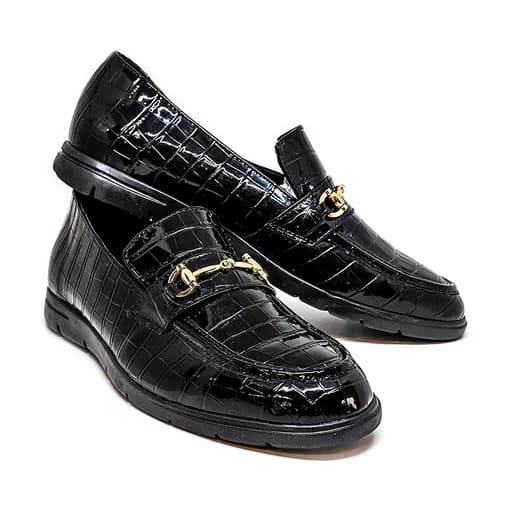 Bigshoes GA1146-01 Μοκασίνι Μαύρο