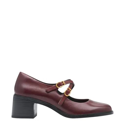 Γυναικείες γόβες Tamaris 1-22411-45 537 μπορντώ δέρμα