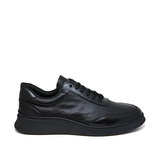 Bigshoes KL20224-01 Δερμάτινο Casual Μαύρο