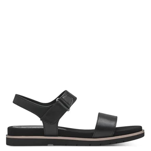 Γυναικεία Ανατομικά Πέδιλα Flat Marco Tozzi 2-28420-42 Μαύρα