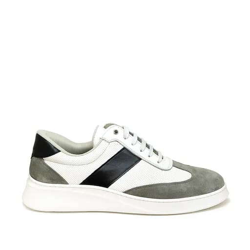 Bigshoes KL20242-08 Δερμάτινο Casual Γκρι