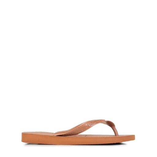 Σαγιονάρες γυναικείες Havaianas Καφέ 4149369-1976 Havaianas Top Senses 262