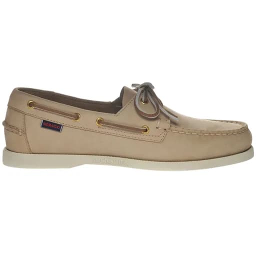 Sebago Ανδρικά Παπούτσια Δερμάτινα Ιστιοπλοικά Docksides Portland L7000GA0-906R Μπεζ