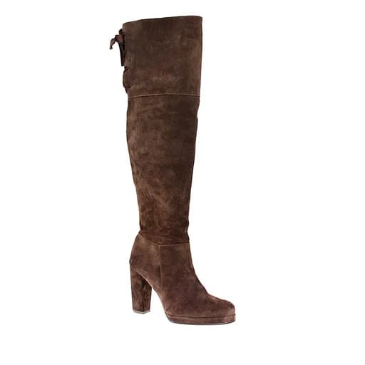 Bigshoes MX50267-07 Δερμάτινη Μπότα Πούρο 9.5cm