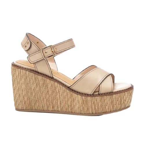 Γυναικείες πλατφόρμες CARMELA 161387 S.PIEL BEIGE μπεζ δέρμα