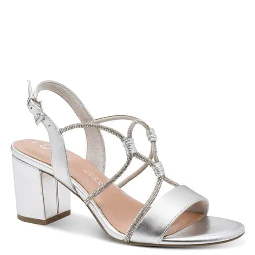 Γυναικεία Ανατομικά Πέδιλα Marco Tozzi 2-28388-46-941 Ασημί