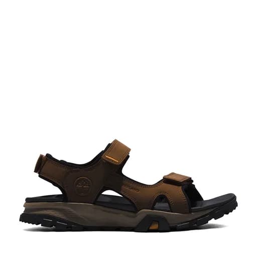 Timberland Ανδρικά Δερμάτινα Σανδάλια Lincoln Peak Strap Sandal TB0A5T48968 Καφέ