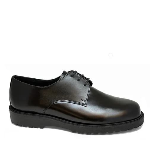 Bigshoes KL10119-01 Δερμάτινο Oxford Μαύρο