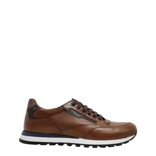 Ανδρικά sneakers Antonio Shoes 105 ταμπά δέρμα