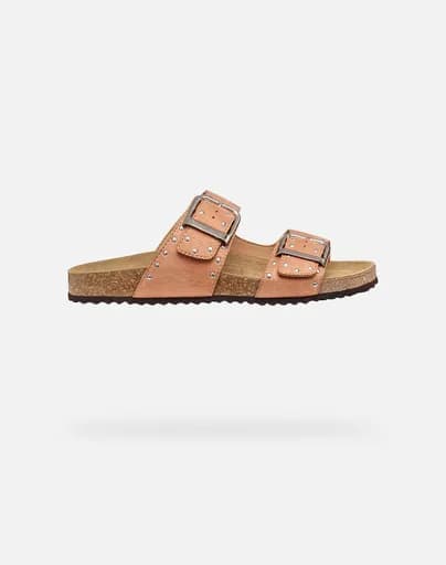 GEOX D BRIONIA R I - GEOBUCK SUEDE D55Y3I000AUC8014-C8014 Pink