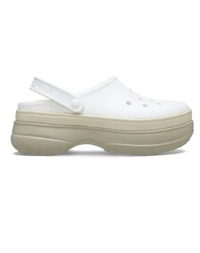 CROCS Classic Stacked Clog 211355-0WV OffWhite