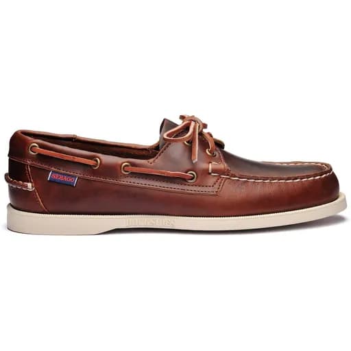Sebago Ανδρικά Παπούτσια Δερμάτινα Ιστιοπλοικά Docksides Portland L7000G0-900R Μπορντό