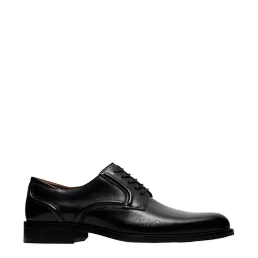 Ανδρικά παπούτσια Clarks CraftRemi Lace 26186387 μαύρο δέρμα