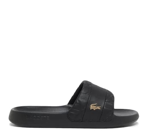 Lacoste Serve Sliders Hyp Ανδρικές Παντόφλες 51CMA0027-1V7 Μαύρο