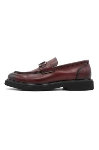V 19.69 ΠΑΠΟΥΤΣΙ LOAFER ΜΠΟΡΝΤΩ
