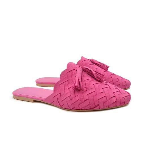 HAWKINS MULES 7096 FUXIA SUEDE