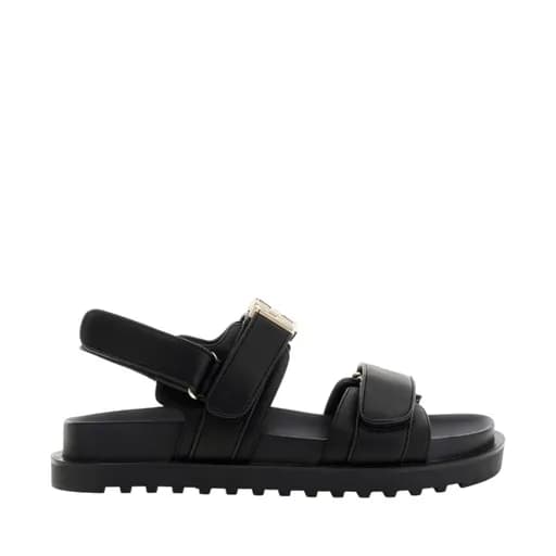 Γυναικεία πέδιλα GUESS FLJFBLELE03-BLACK FABELIS μαύρο