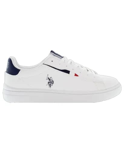 U.S. Polo Assn. Ανδρικά Sneakers ARIS001A-WHI-DBL14 Λευκό