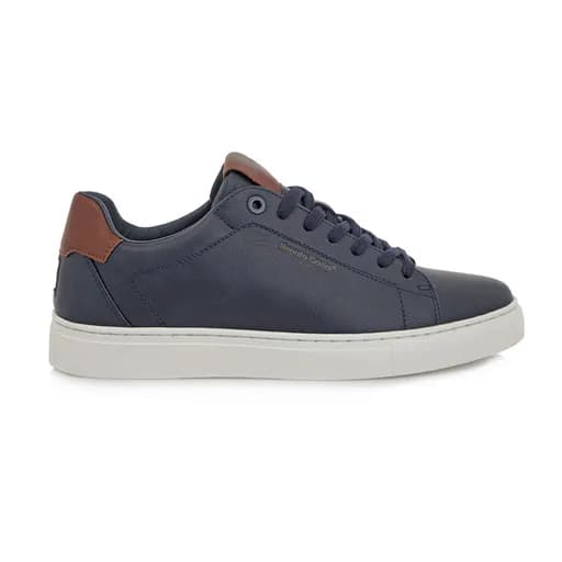 Ανδρικά sneakers Renato Garini 108 TORINO-018 NAVY/TAN/OFF WHITE OUTSOLE U5700108138F μπλε