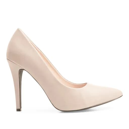 Andres Machado AM5585-15 Γόβα Ιβουάρ 10cm