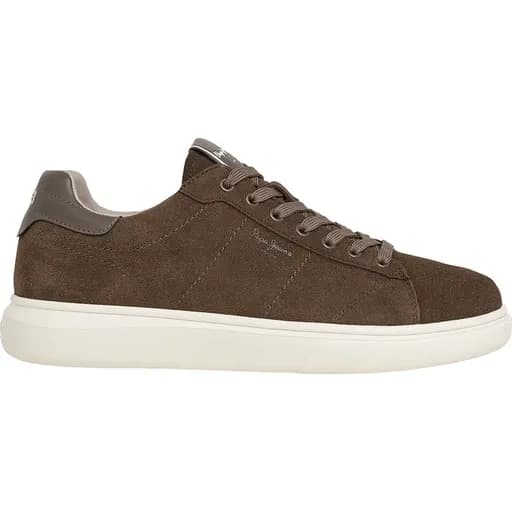 Pepe Jeans Ανδρικά Sneakers Eaton Suede PMS000011-865 Καφέ