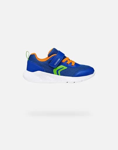 GEOX J SPRINTYE B. A - MESH+GEOBUCK J36GBA01454C0685 28-35-C0685 RoyalBlue