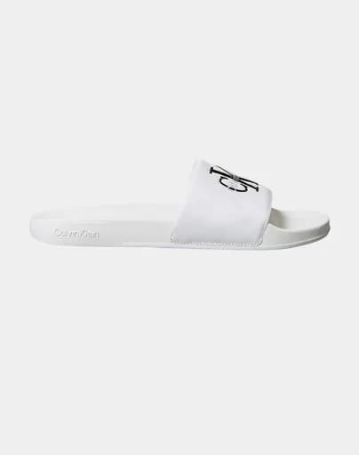 CALVIN KLEIN JEANS ESS SLIDE CV YM0YM01393-0K4 White