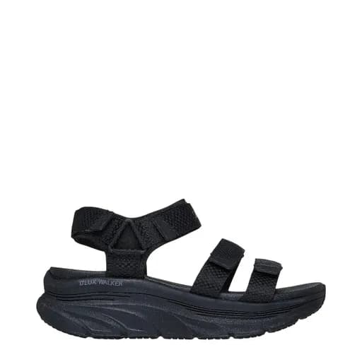 Γυναικεία πέδιλα SKECHERS 119828/BBK D'LUX WALKER-GOING-OUT VIBES BLACK μαύρο