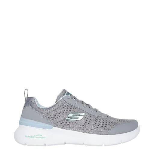 Γυναικεία sneakers SKECHERS 150370/GYLB SKECH-AIR DYNAMIGHT 2.0-NEW HEIGHTS GRAY/LIGHT BLUE γκρι