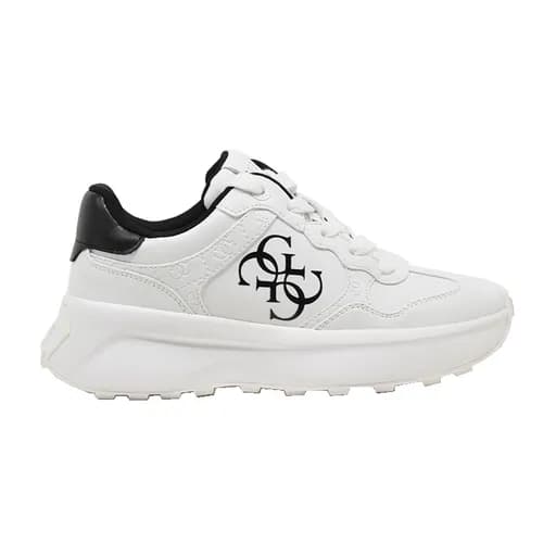 Γυναικεία sneakers GUESS FLPLUCELE12 LUCKEI λευκό