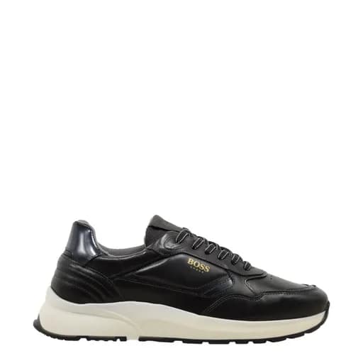Ανδρικά sneakers BOSS CE124 BLK GARDA μαύρο δέρμα