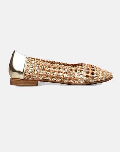 ENVIE ΓΥΝΑΙΚΕΙΑ ΣΥΝΘΕΤΙΚΗ ΜΠΑΛΑΡΙΝΑ E96-23336-GOLD Gold