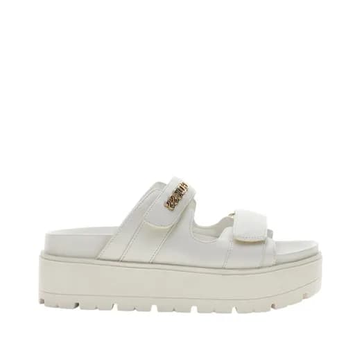 Γυναικεία πέδιλα GUESS FLJFAXELE03-CREAM FAXON λευκό