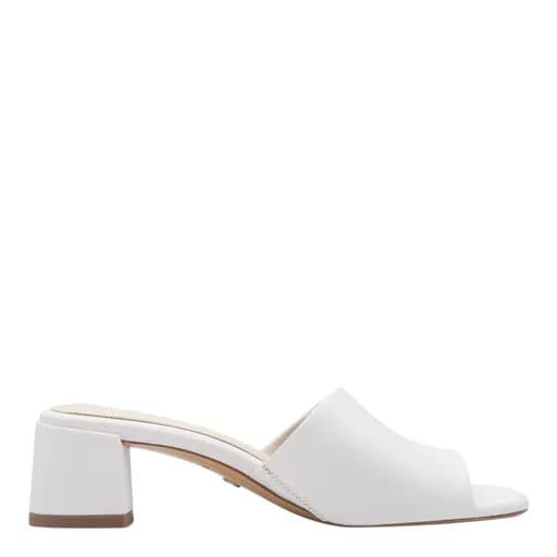 Γυναικεία mules Tamaris 1-27204-42 100 λευκό δέρμα