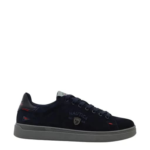 Ανδρικά sneakers Nautica APOLLO NTM524F12/03 μπλε δέρμα καστόρ
