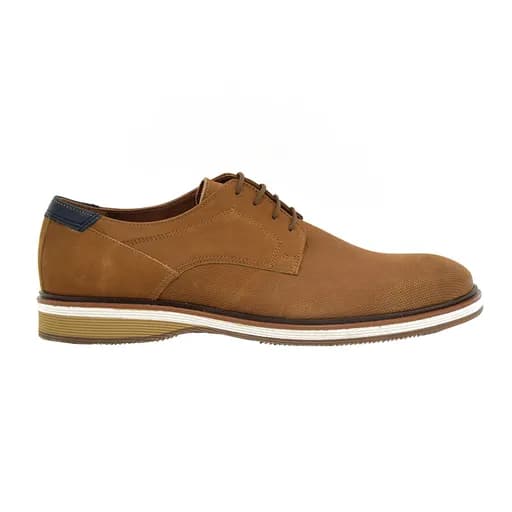 Ανδρικά παπούτσια Robinson 65710 ταμπά δέρμα nubuck