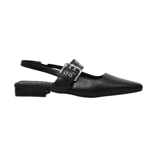 Γυναικείες μπαλαρίνες Seven 421-27A BLACK U427A4211001 μαύρο