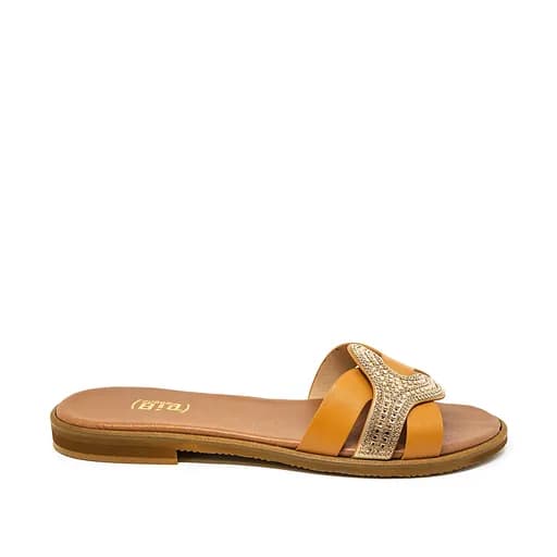 Bigshoes GA0220-09 Δερμάτινo Σανδάλι Ταμπά