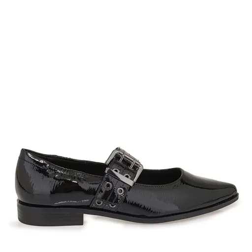 Γυναικεία Ανατομικά Loafers Marco Tozzi 2-22128-45-018 Μαύρο Λουστρίν