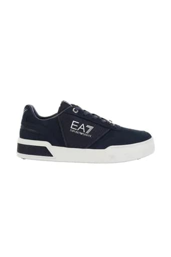 ARMANI 7 ΠΑΠΟΥΤΣΙΑ SNEAKERS LOGO ΜΠΛΕ