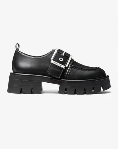 MICHAEL KORS 40F4COFP1L COLBY ΜΟΚΑΣΙΝΙΑ & LOAFERS MICHAEL MICHAEL KORS 40F4COFP1L-001 Black