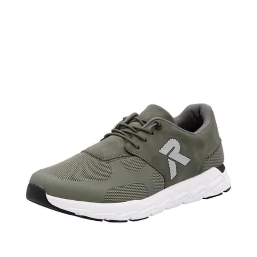 Rieker 09100-54 Ανατομικό Δερμάτινο Sneaker Χακί