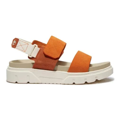 Γυναικεία Ανατομικά Δερμάτινα Πέδιλα Timberland Greyfield TB0A2QJAETL Πορτοκαλί