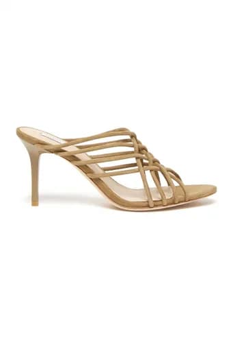MARELLA ACCESSORI ΠΑΠΟΥΤΣΙΑ ΠΕΔΙΛΑ MULES MLAESTROSO SUEDE ΚΑΦΕ