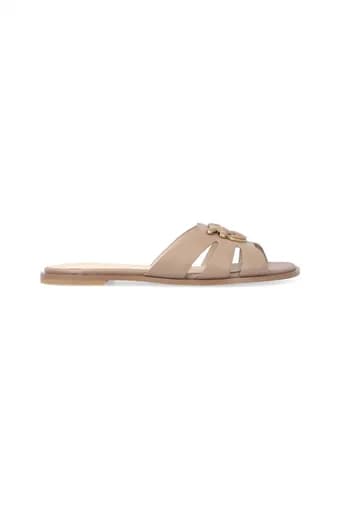 PINKO ΠΕΔΙΛΟ MILLY 04 - SLIPPER CALF LEATHER MΠΕΖ