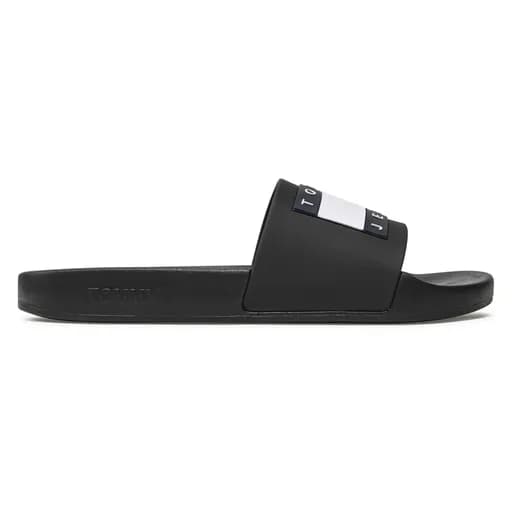 Ανδρικές Παντόφλες Slide Tommy Hilfiger EM0EM01191 BDS Μαύρα