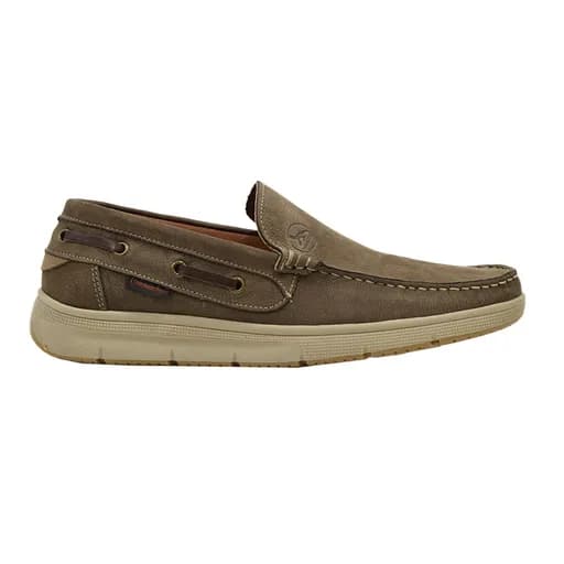 Ανδρικά μοκασίνια Commanchero 72228-222 καφέ δέρμα nubuck