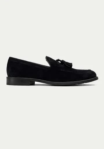 Alessandro Rossi Παπούτσια Loafers - AR42278 Black Suede