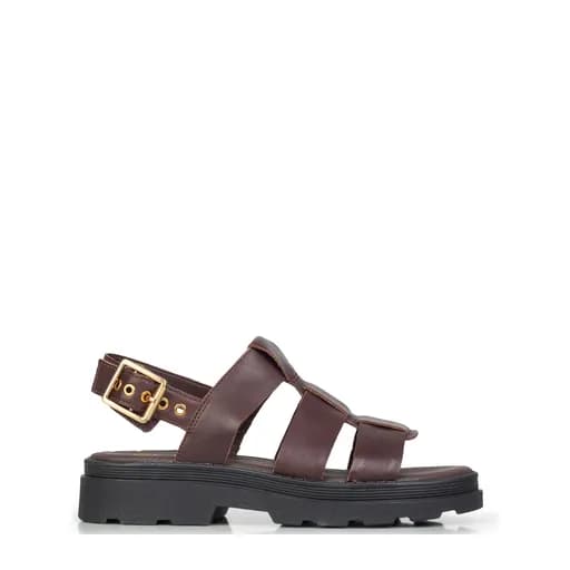 Πέδιλα-Σανδάλια γυναικεία Clarks Καφέ 26186095 Orinoco3 Strap 262